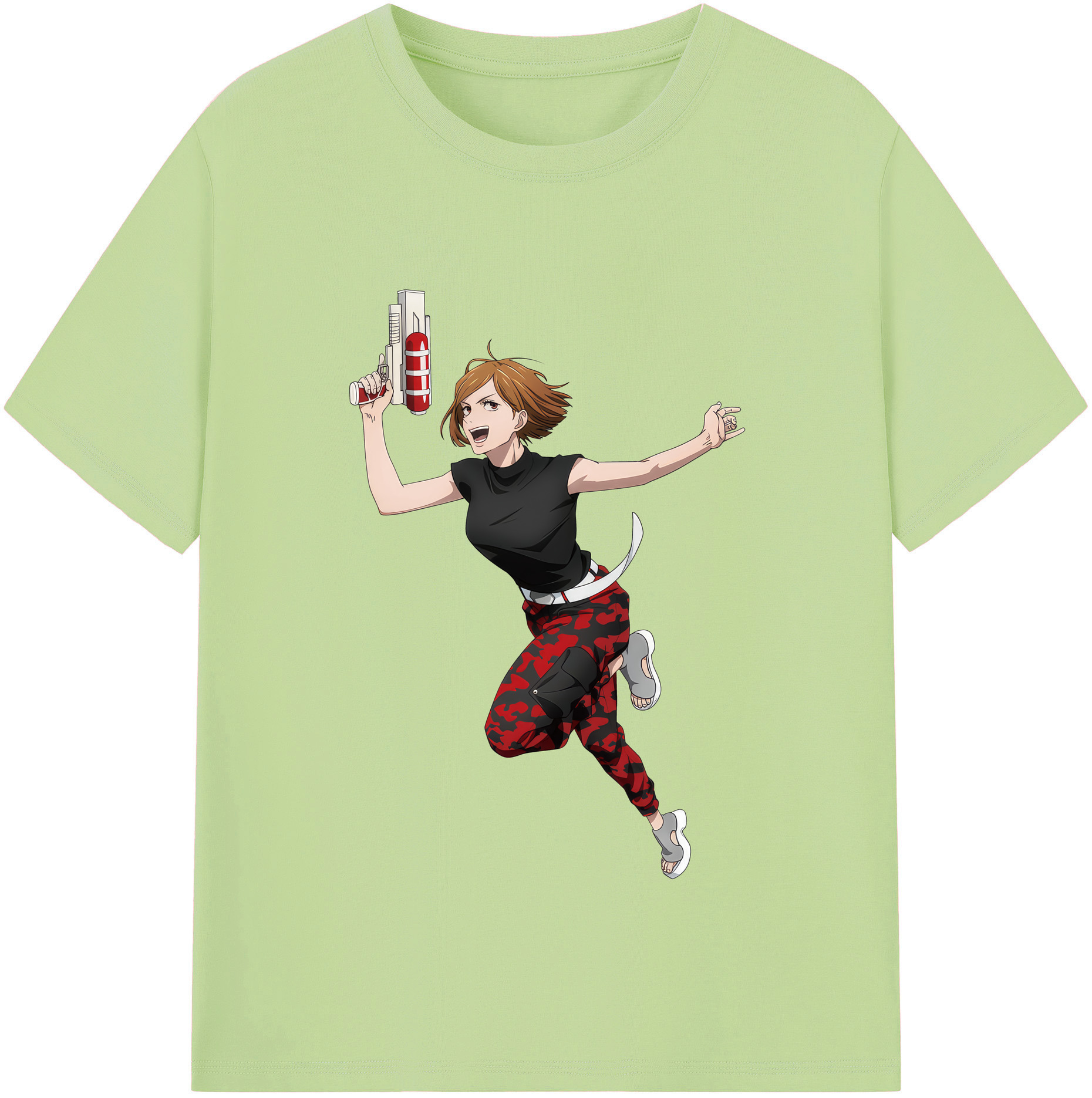 （画像用） 呪術廻戦 Jujutsu Kaisen 綿100％半袖Tシャツ（フロントプリント）